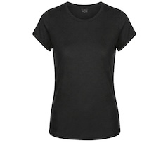 Bergson GOA | Damen Merino Kurzarm T-Shirt ,  Rundhals, klassischer Schnitt, atmungsaktiv - schwarz