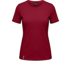 Bergson EDDA | Damen Funktions-T-Shirt,  leicht, atmungsaktiv - rubinrot