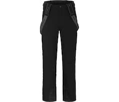 Bergson FLEX | Herren Skihose,  warm wattiert, elastisch, wasserdicht - schwarz