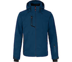 Bergson NANO | Herren Skijacke,  warm wattiert, wasserdicht \(20.000 mm\) - poseidon blau
