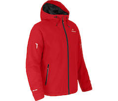 Bergson EGGEN THERMO | Herren Regenjacke,  leicht wattiert, 12000 mm Wassers�ule - salsarot