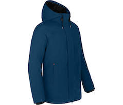 Bergson JUKKA | Herren Winter-Parka,  warm wattiert, wasserdicht, atmungsaktiv - poseidon blau
