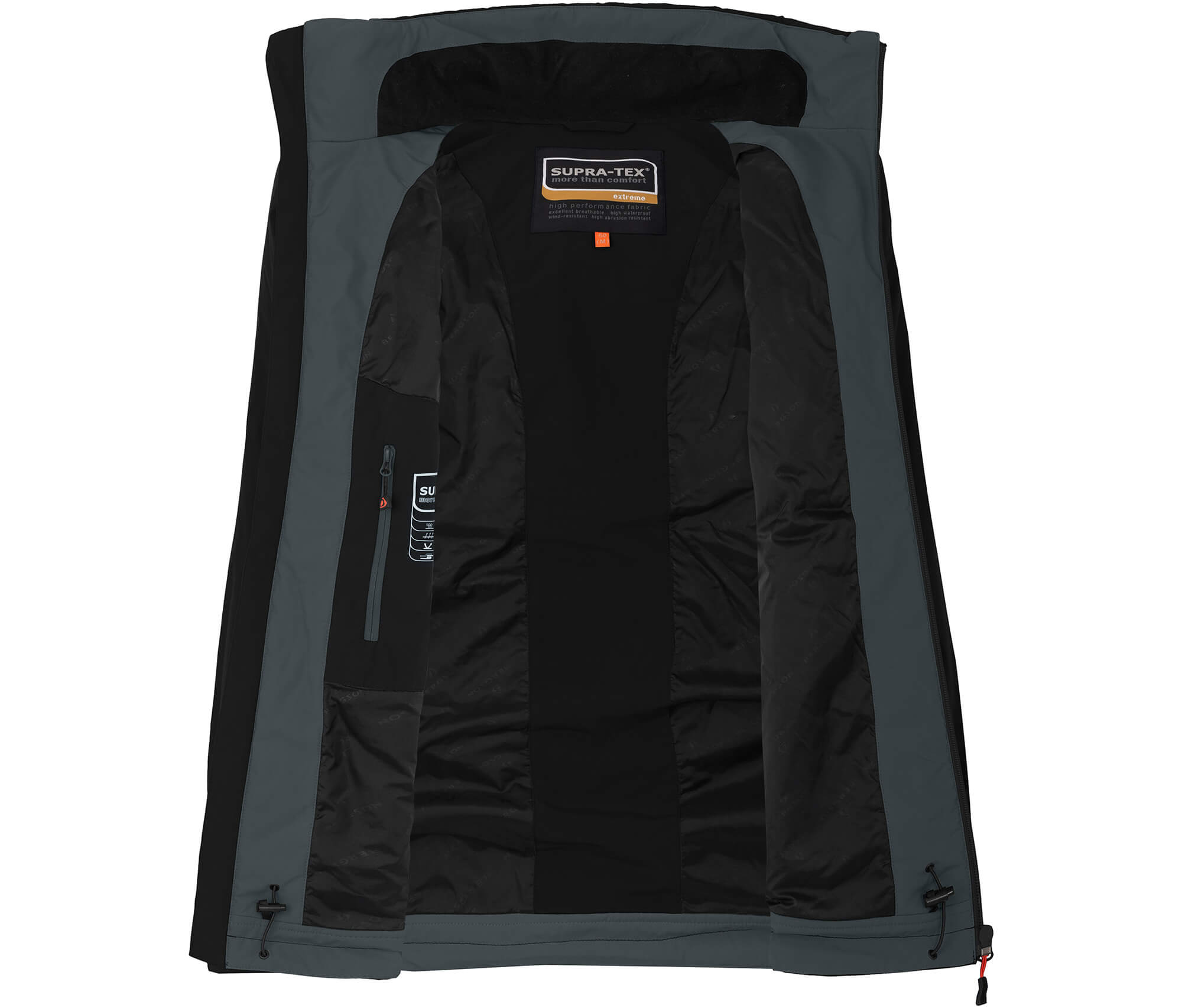 Bergson TALLMOS THERMO Herren Regenjacke, leicht wattiert, 20000