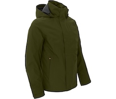 Bergson KAJAANI 3in1 Doppeljacke | Herren Regenjacke,  wasserdicht, mit Innen-Steppjacke - dunkel gr�n