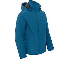 Bergson KAJAANI 3in1 Doppeljacke | Herren Regenjacke,  wasserdicht, mit Innen-Steppjacke - Saphir blau