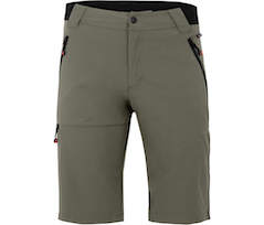 Bergson ARRES� COMFORT Bermuda | Herren Wandershorts,  leicht, strapazierf�hig - grau/gr�n