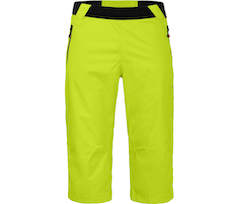 Bergson VARKAUS COMFORT 3/4 | Herren 3/4 Regenhose,  Netzfutter, 12000 mm Wassers�ule - leuchtend gr�n