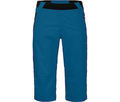 Bergson VARKAUS COMFORT 3/4 | Herren 3/4 Regenhose,  Netzfutter, 12000 mm Wassers�ule - Saphir blau