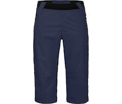 Bergson VARKAUS COMFORT 3/4 | Herren 3/4 Regenhose,  Netzfutter, 12000 mm Wassers�ule - peacoat blau