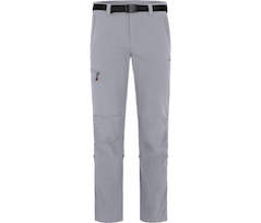Bergson REDWOOD | Herren Wanderhose,  vielseitig, pflegeleicht - hellgrau