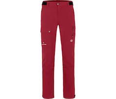 Bergson BOGONG | Herren Wanderhose,  vielseitig, viele Taschen - dunkelrot