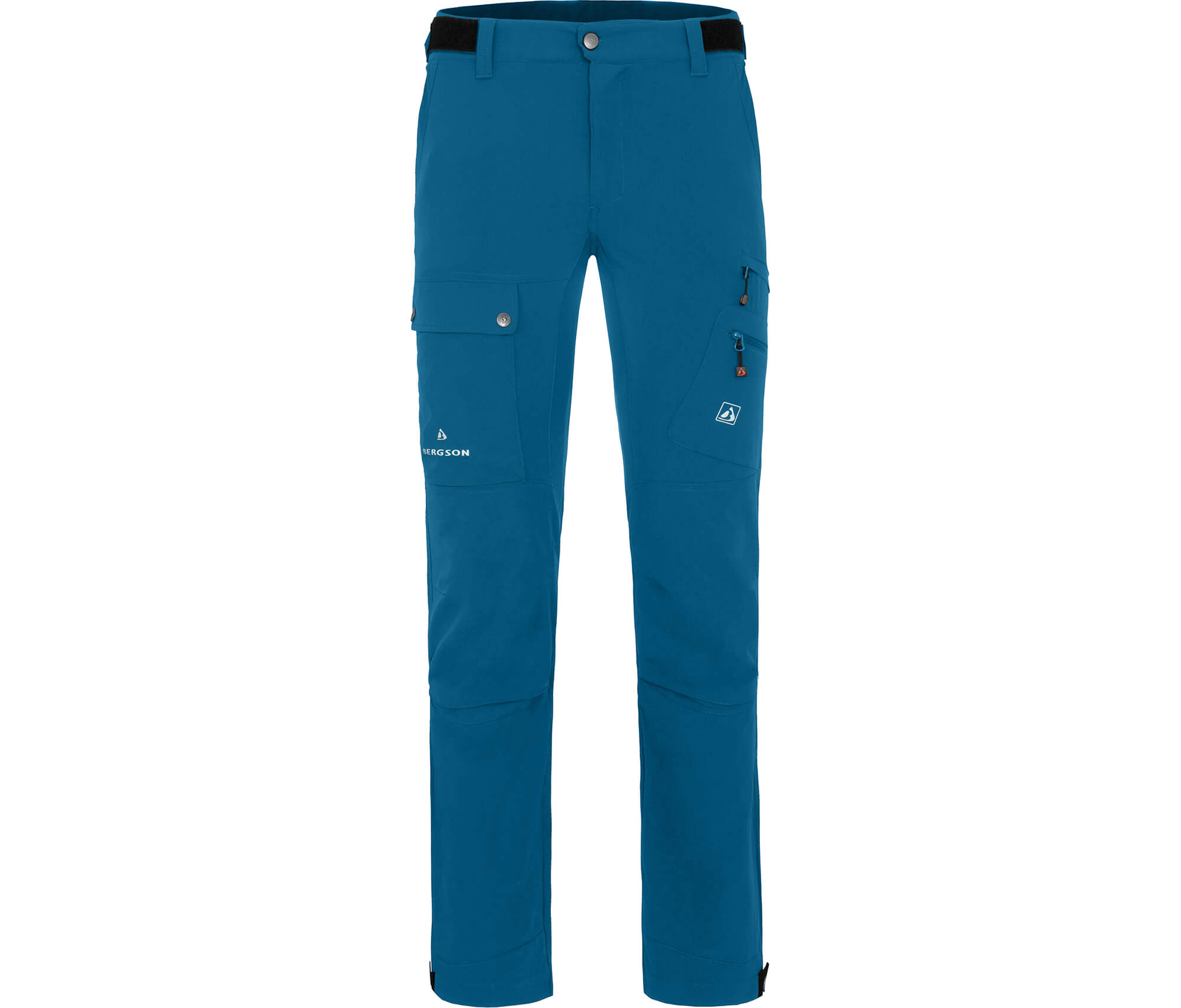 Bergson BOGONG Herren Wanderhose, vielseitig, viele Taschen Saphir blau