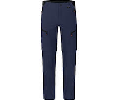 Bergson LEBIKO Zipp-Off | Herren Wanderhose,  robust, elastisch - peacoat blau
