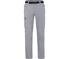 Bergson BAKER ZIPP-Off | Herren Wanderhose,  vielseitig, pflegeleicht - hellgrau