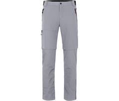 Bergson ARRES� COMFORT Zipp-Off | Herren Wanderhose,  leicht, strapazierf�hig - hellgrau