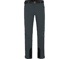 Bergson ONETREE | Herren Winter Softshellhose,  winddicht, mit warmem Innenfleece - dunkel grau