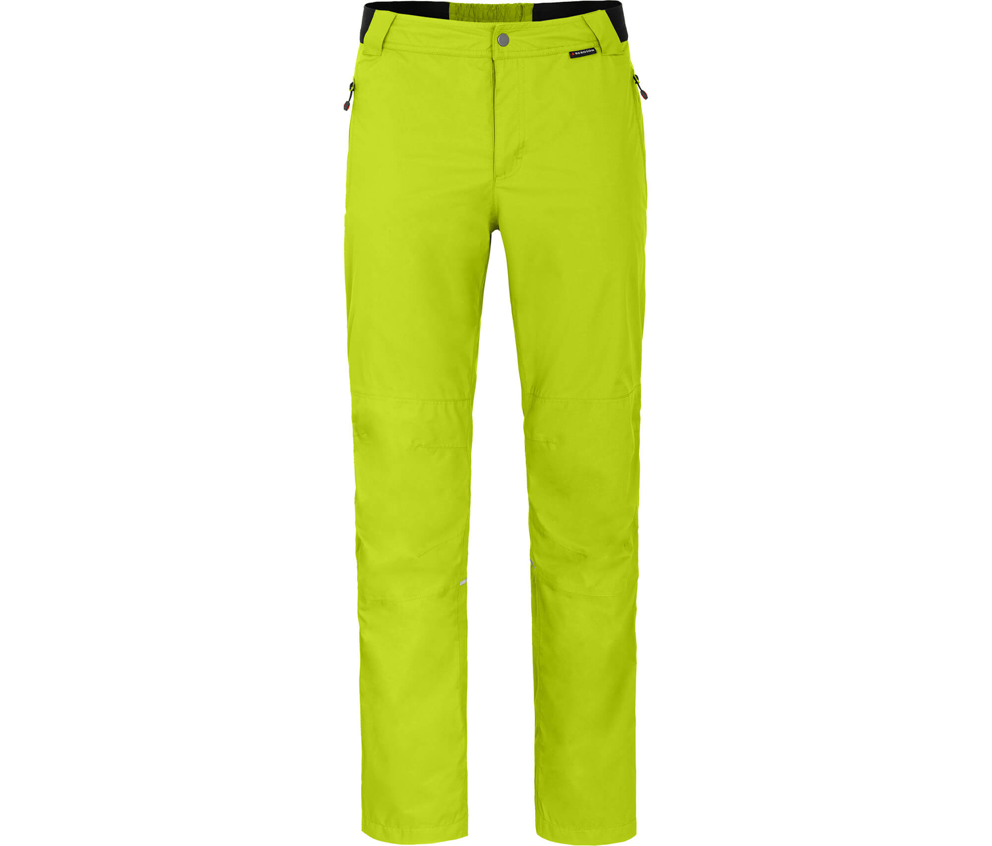 Bergson MITCHELL COMFORT Herren Regenhose, Netzfutter, 12000 mm  Wassersäule leuchtend grün