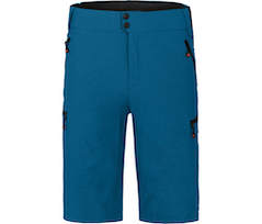 Bergson PORVOO Bermuda | Herren 2 in 1 Radshorts \(mit gepolsterter Innenhose\),  robust, elastisch - Saphir blau