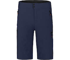 Bergson PORVOO Bermuda | Herren 2 in 1 Radshorts \(mit gepolsterter Innenhose\),  robust, elastisch - peacoat blau