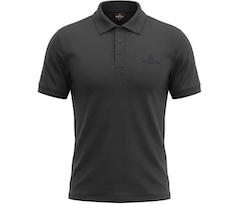 Bergson BAVNEN | Herren PREMIUM Polo-Shirt,  Pique, hoher Baumwollanteil - schwarz