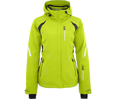 Bergson SNOWTASTIC | Damen Skijacke,  wattiert, 20000mm Wassers�ule - leuchtend gr�n