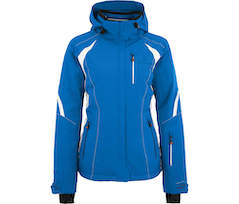 Bergson SNOWTASTIC | Damen Skijacke,  wattiert, 20000mm Wassers�ule - blau