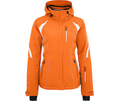Bergson SNOWTASTIC | Damen Skijacke,  wattiert, 20000mm Wassers�ule - orange