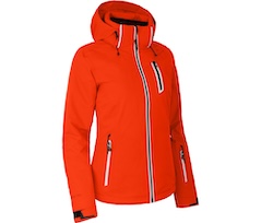 Bergson NICE | Damen Skijacke,  wattiert, 20000 mm Wassers�ule - Paprika