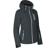 Bergson NICE | Damen Skijacke,  wattiert, 20000 mm Wassers�ule - dunkel grau