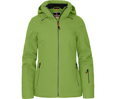 Bergson RANUA | Damen Skijacke & Winterjacke,  wattiert, recycelt, 20000 mm Wassers�ule - hellgr�n