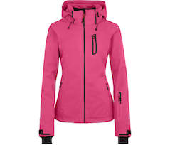 Bergson NICE light | Damen Skijacke & Outdoorjacke,  gef�ttert, 20000 mm Wassers�ule - pink