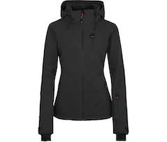 Bergson NICE light | Damen Skijacke & Outdoorjacke,  gef�ttert, 20000 mm Wassers�ule - schwarz