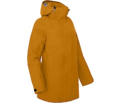 Bergson JOKINE light | Damen Sommer-Parka,  wasserdicht, leichtes Netzfutter, 20000 Wassers�ule - gold