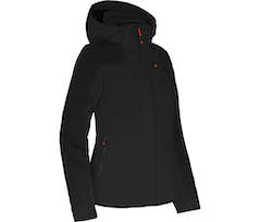 Bergson KURRIKA | Damen Regenjacke,  Netzfutter, 20000 mm Wassers�ule - schwarz