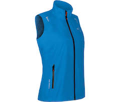 Bergson HELLI Weste | Damen Regenweste,  Netzfutter, 12000 mm Wassers�ule - blau