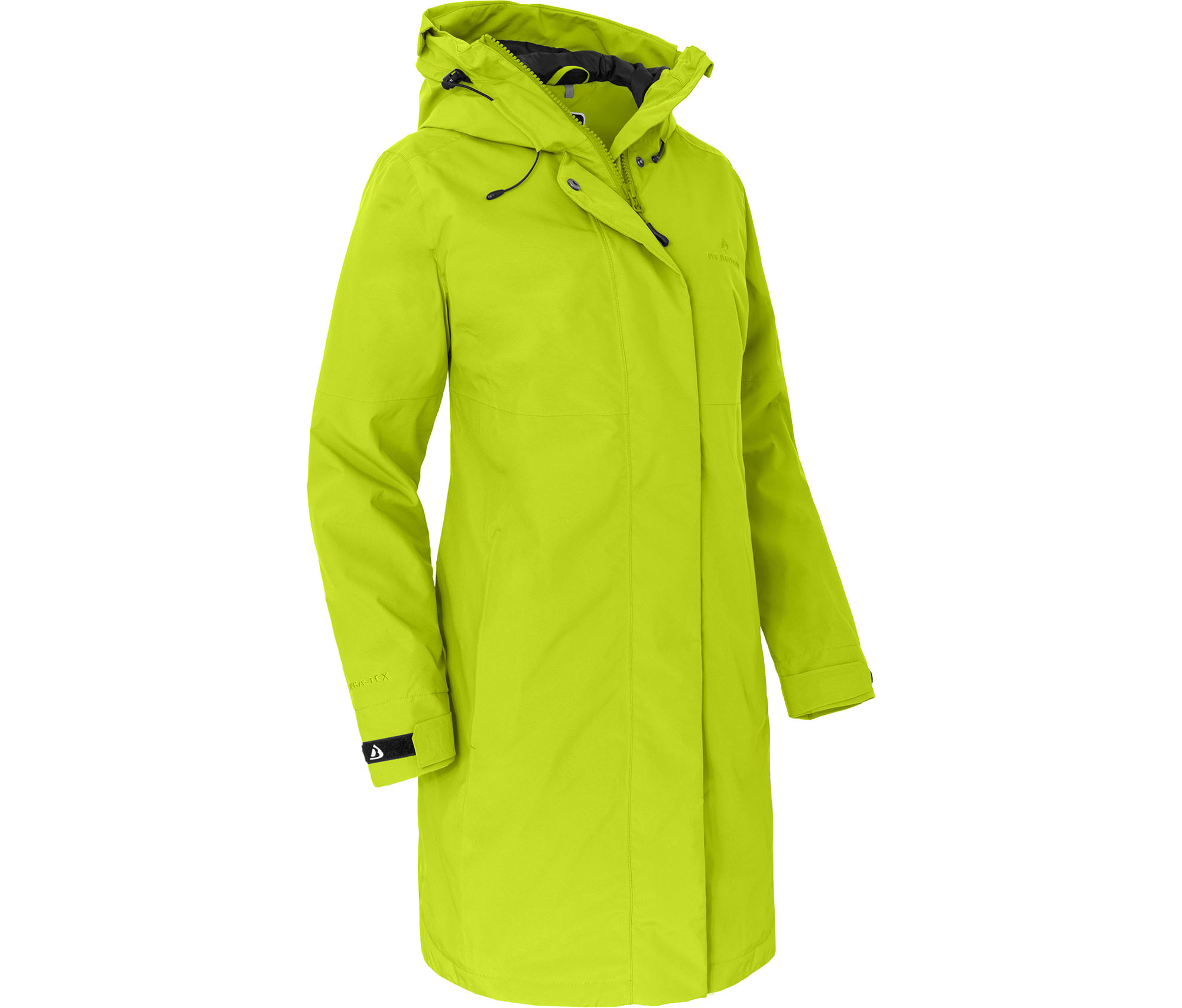 Wasserdicht Atmungsaktiv Regenmantel Gummiert Damen BMS Damen Regenmantel Parka Grau Größe 48 Wasserdicht 100 main image 4