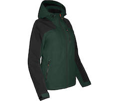 Bergson KURRIKA THERMO | Damen Regenjacke,  leicht wattiert, 20000 mm Wassers�ule - dunkel gr�n