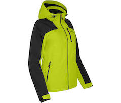 Bergson KURRIKA THERMO | Damen Regenjacke,  leicht wattiert, 20000 mm Wassers�ule - leuchtend gr�n