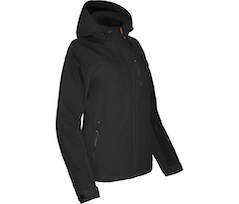 Bergson KURRIKA THERMO | Damen Regenjacke,  leicht wattiert, 20000 mm Wassers�ule - schwarz
