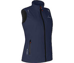 Bergson HELLI THERMO Weste | Damen Regenweste,  Netzfutter, 12000 mm Wassers�ule - peacoat blau