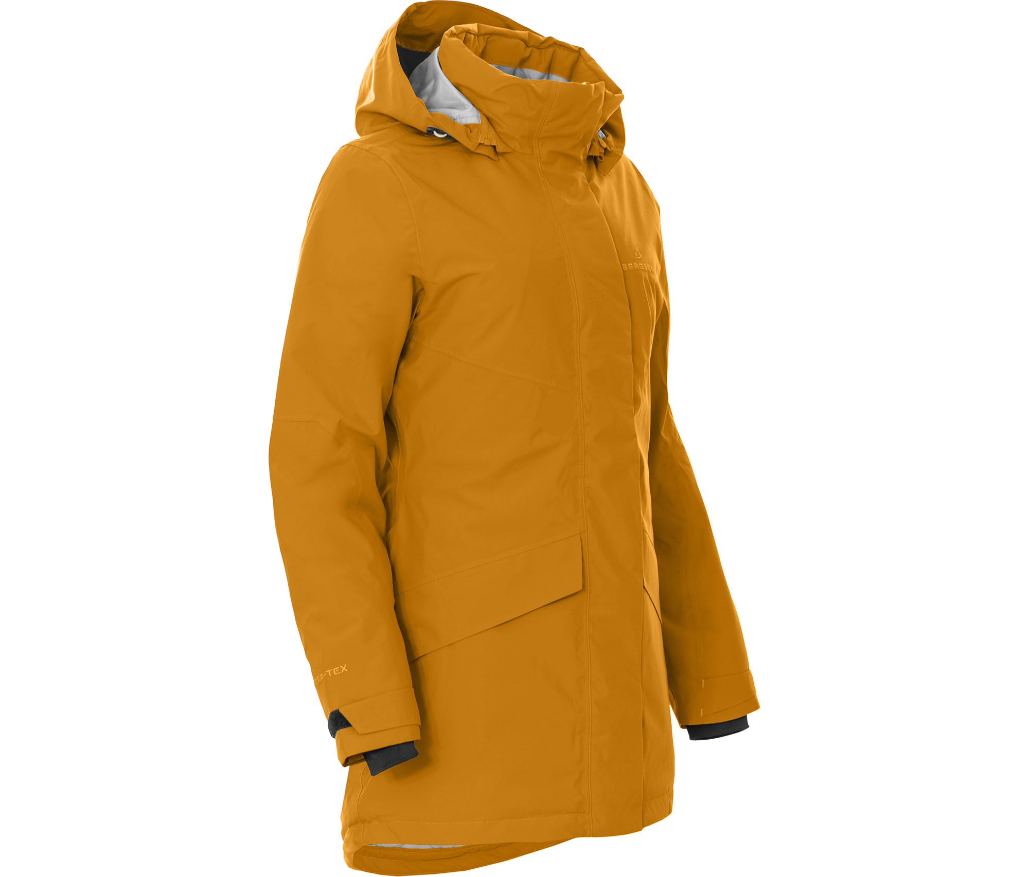 Bergson TUUSULA Damen Winterparka, warm wattiert, 20000 mm Wassersäule  gold