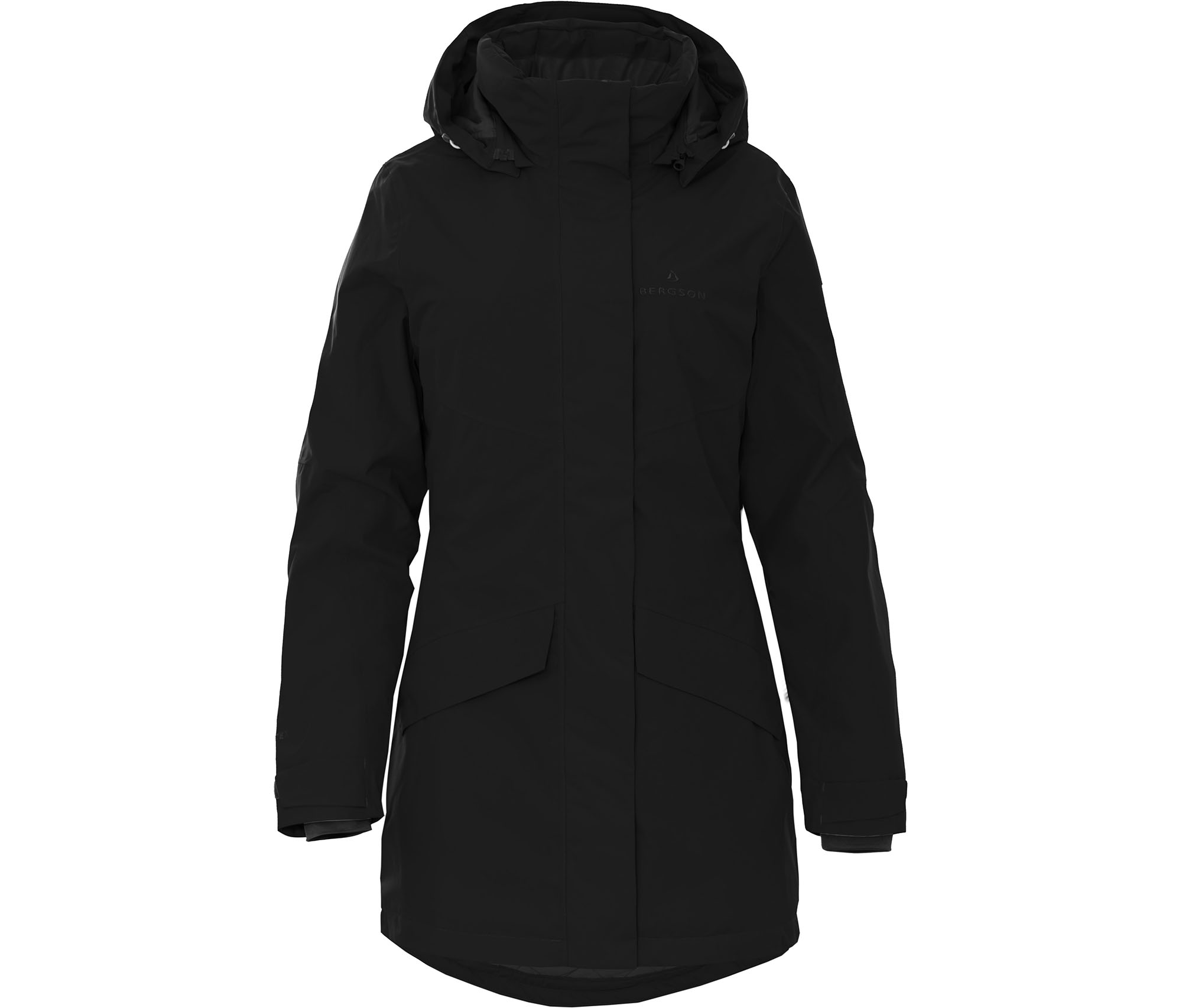 Bergson TUUSULA Damen Winterparka, warm wattiert, 20000 mm Wassersäule  schwarz - Main Image