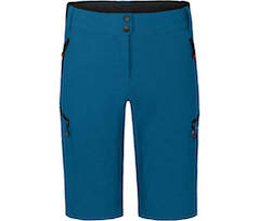 Bergson VALLI Bermuda | Damen Radshorts,  robust, elastisch - Saphir blau