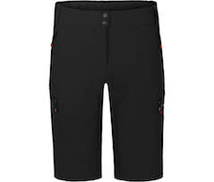 Bergson VALLI Bermuda | Damen Radshorts,  robust, elastisch - schwarz