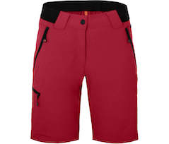 Bergson VIDAA COMFORT Bermuda | Damen Wandershorts,  leicht, strapazierf�hig - rot