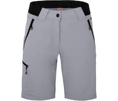 Bergson VIDAA COMFORT Bermuda | Damen Wandershorts,  leicht, strapazierf�hig - hellgrau