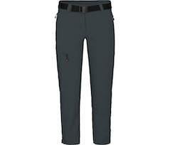 Bergson HYDRYS 7/8 | Damen 7/8 Wanderhose,  vielseitig, pflegeleicht - dunkel grau