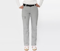 Bergson HYDRYS | Damen Wanderhose,  vielseitig, pflegeleicht - hellgrau