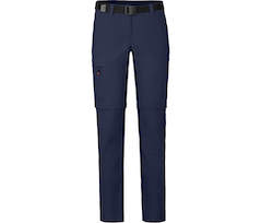 Bergson BENNETT Zipp-Off | Damen Wanderhose,  vielseitig, pflegeleicht - peacoat blau