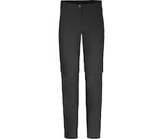 Bergson AALBORG Vario Zipp-Off | Damen Wanderhose,  recycelt, elastisch, sportlich - schwarz